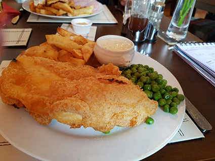 Lunch at The Wheatsheaf Coston Review